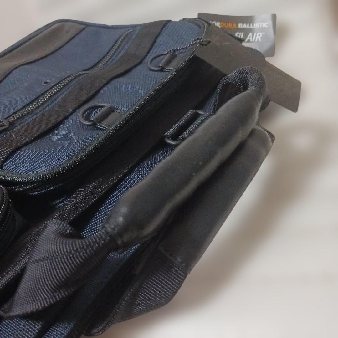 2987【未使用級・全付属品付】PORTER αgelgrip ビジネスバッグ紺