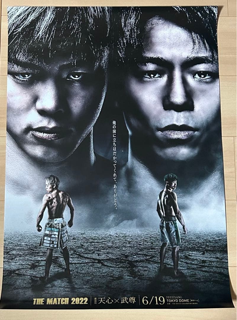 那須川天心vs武尊 THE MATCH 大会ポスター♪ - メルカリ