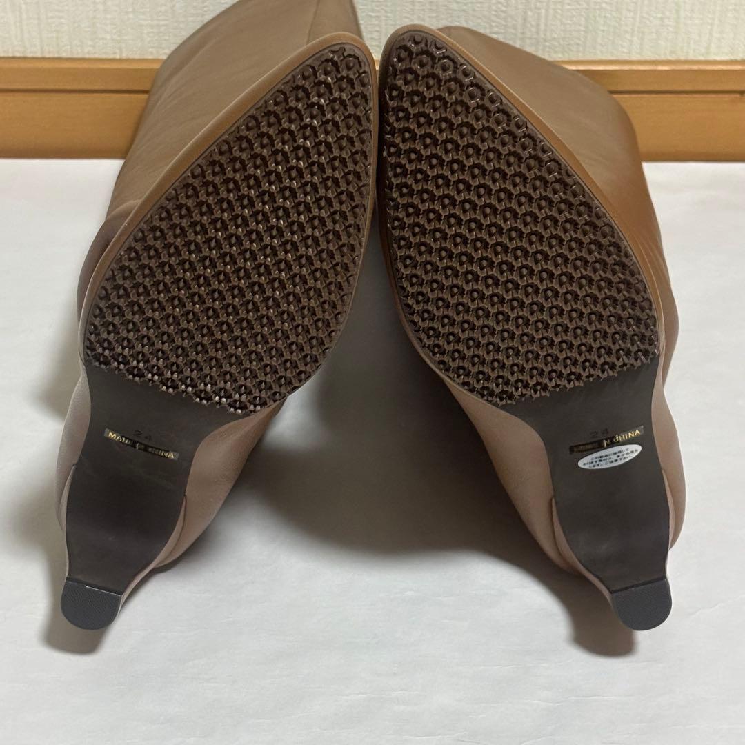 ほぼ未使用 ！SLOBE IENA スローブイエナ 本革 ロングブーツ ブラウン