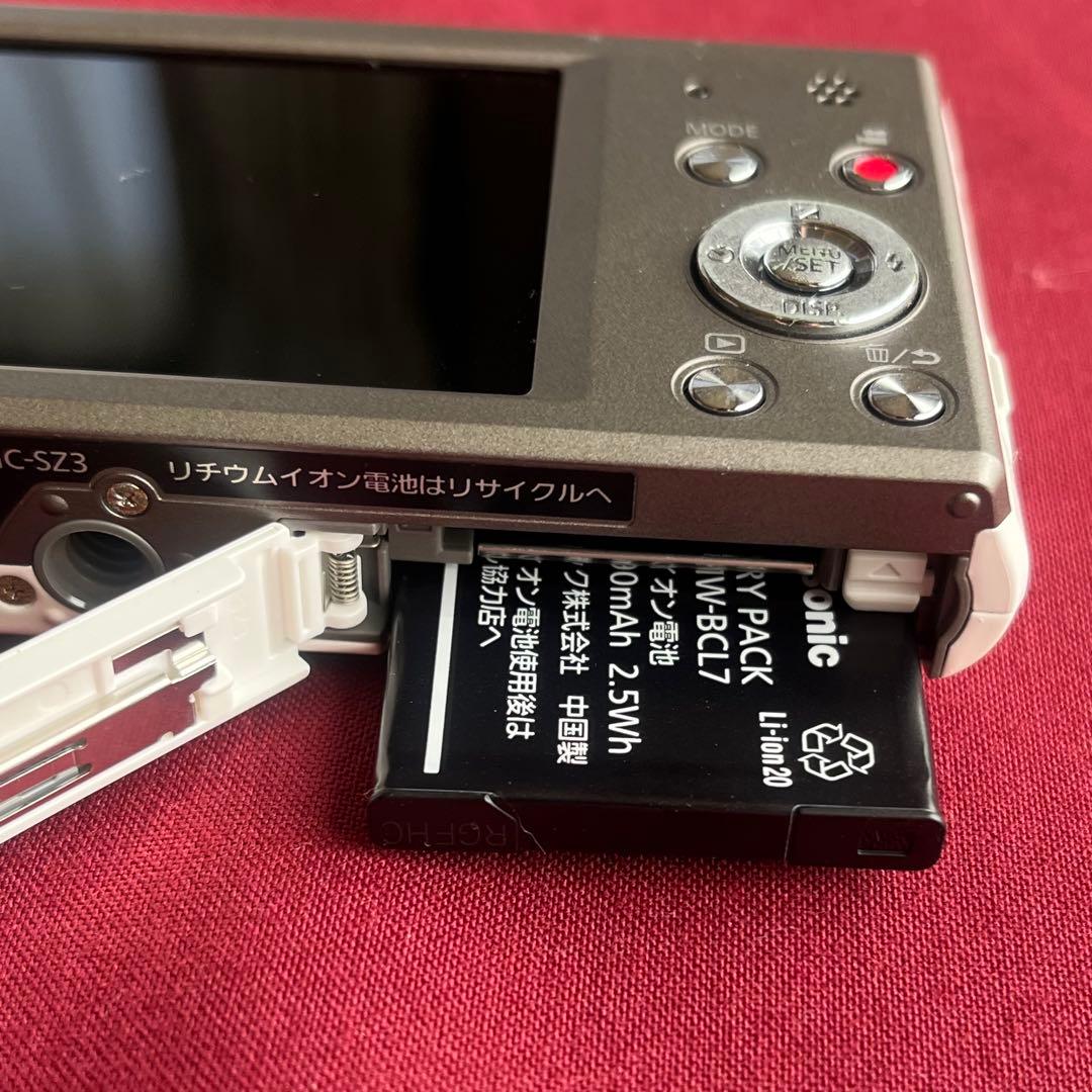 ジャンク品☆Panasonic☆LUMIX DMC-SZ3☆ホワイト - メルカリ