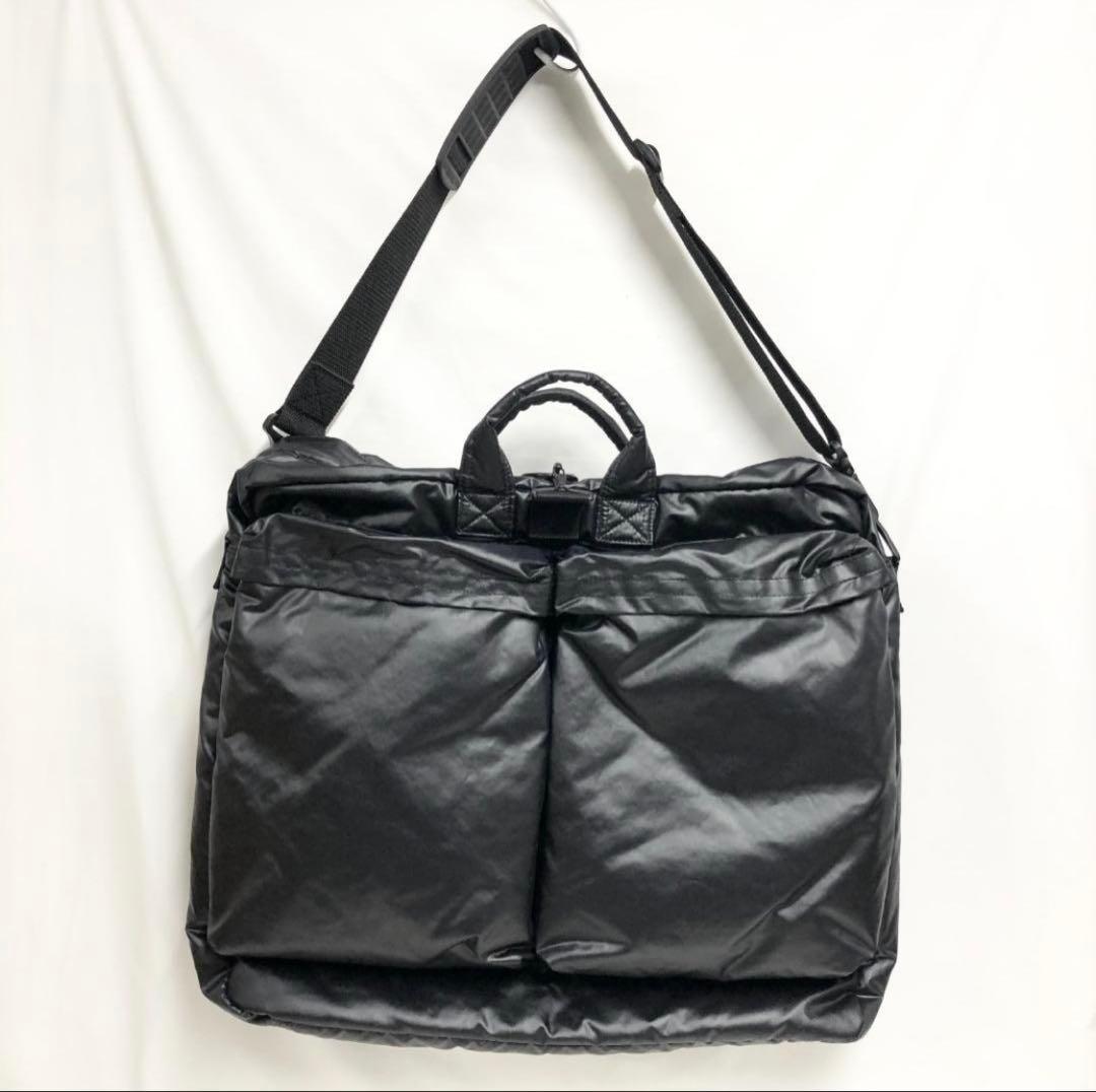 新品】 YOKE 24AW ヨークビッグヘルメットバッグ ブラック - メルカリ