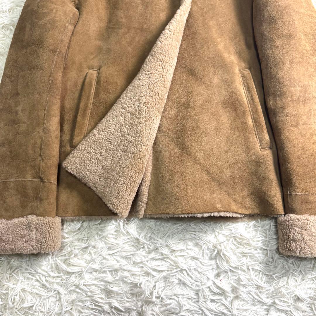 英国製】アンノウンロンドン リアルムートン コート ジャケット シープ