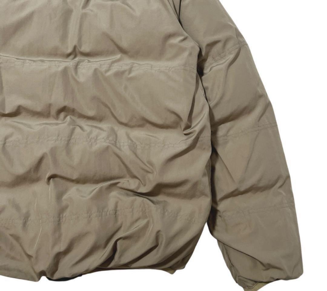 1月末まで出品 )NIKE リバーシブルダウンジャケット カーキ/ベージュ L