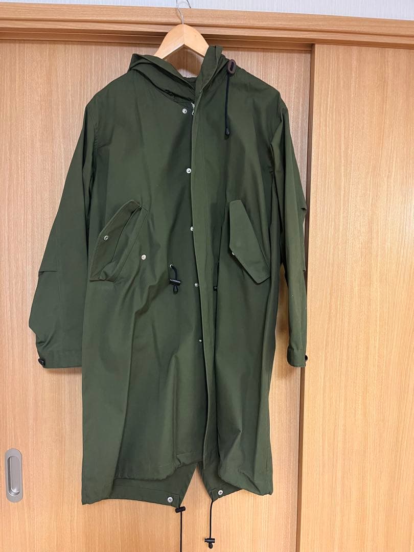 MARGARET HOWELL フード付きモッズコート Mサイズ MARGARET HOWELL（マーガレットハウエル）の「PERFORMANCE NYLON