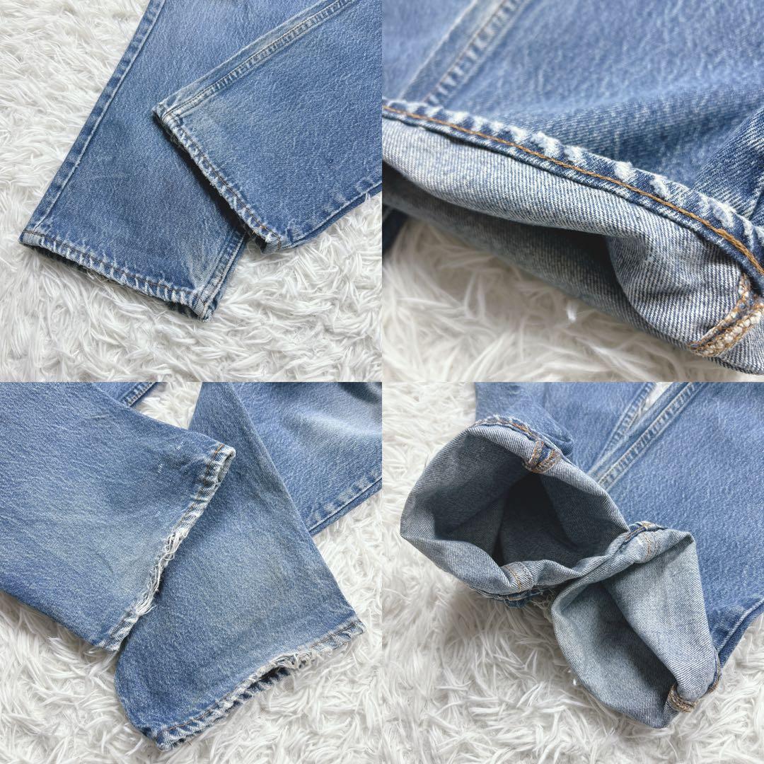 80s リーバイス USA製 501 グッドフェード 縦落ち ヒゲ W34 - メルカリ