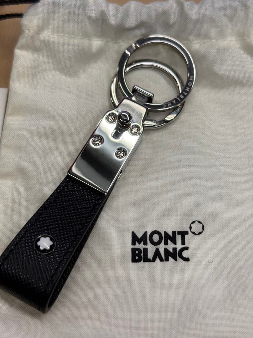 MB130747 MONBLANC サルトリアル　ループ キーフォブ MONTBLANC（モンブラン） キーリング MB Sartorial Key Fob loop Black