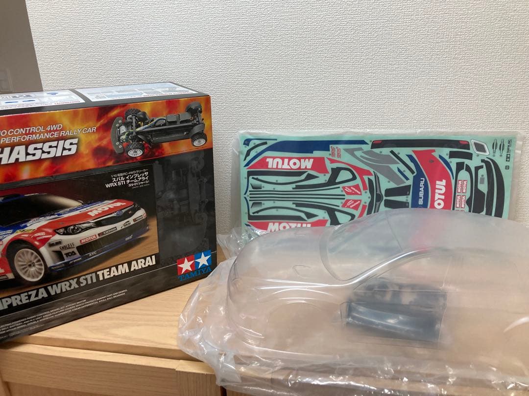 タミヤ　インプレッサボディWRX STI チームアライ XV-01シャーシ用 タミヤ スバル インプレッサ WRX STi チーム アライ XV-01シャーシ : r