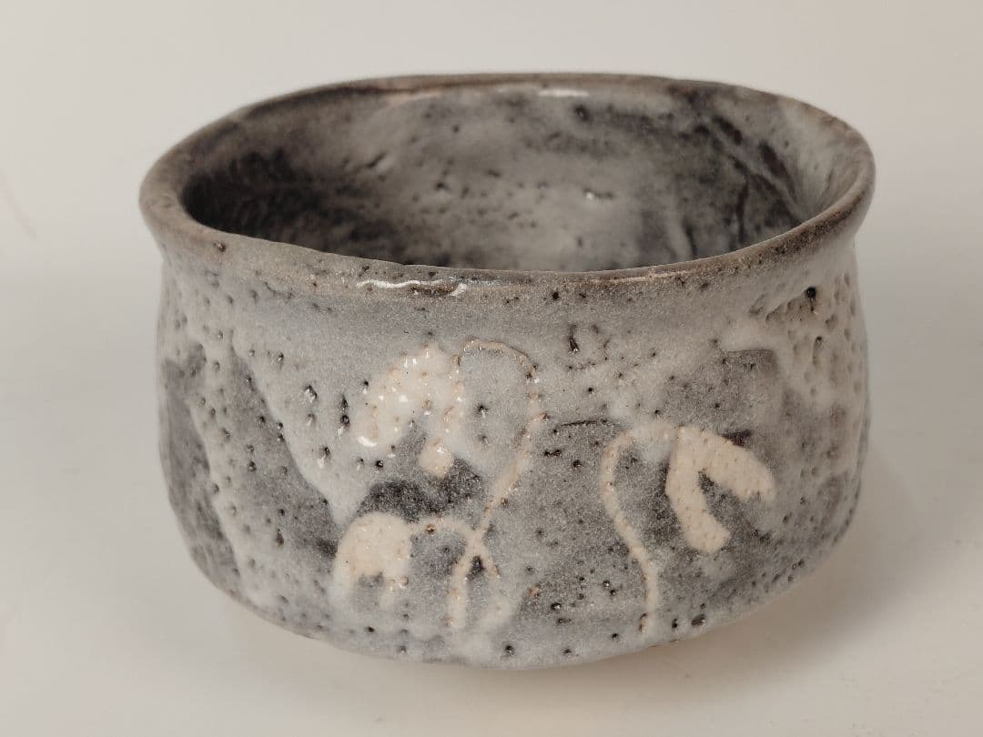 鼠志野抹茶碗 山口茂 志野焼 作家もの - メルカリ
