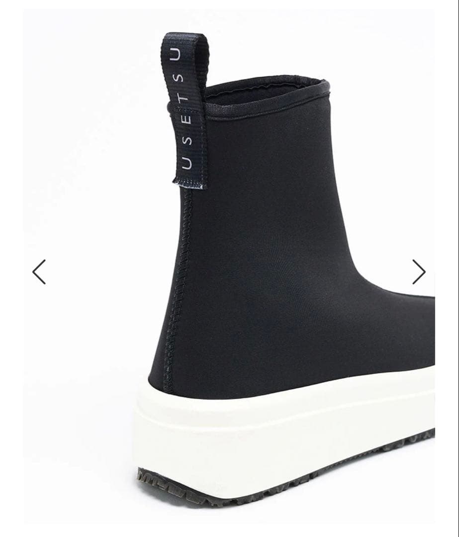 USETSU [ウセツ]スノーブーツショートブーツ 防水 グレー 24.5cm