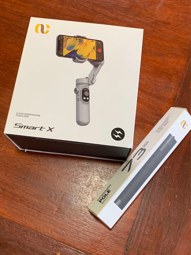 スマホスタビライザー　ジンバル　自撮り棒　smart X smartx_2.jpg