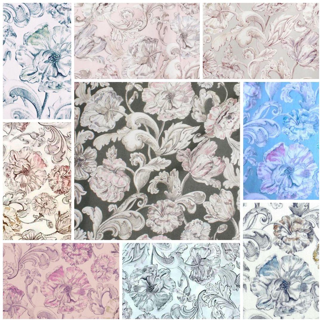 専用/同梱】リバティ アレキサンダーマーブル グレーブルーム 約50cm