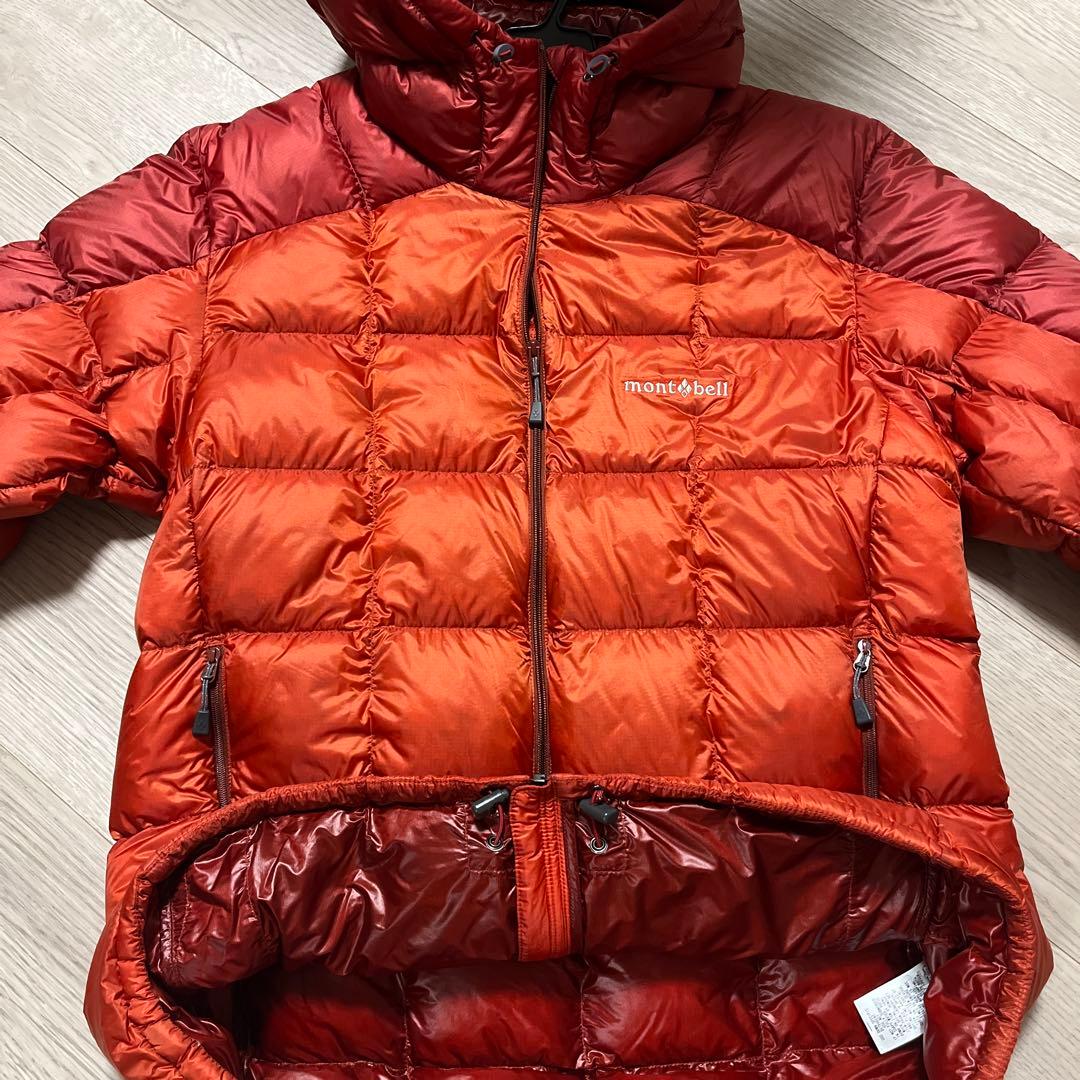 入手困難】mont-bell モンベル スペリオダウンパーカ 赤 - メルカリ