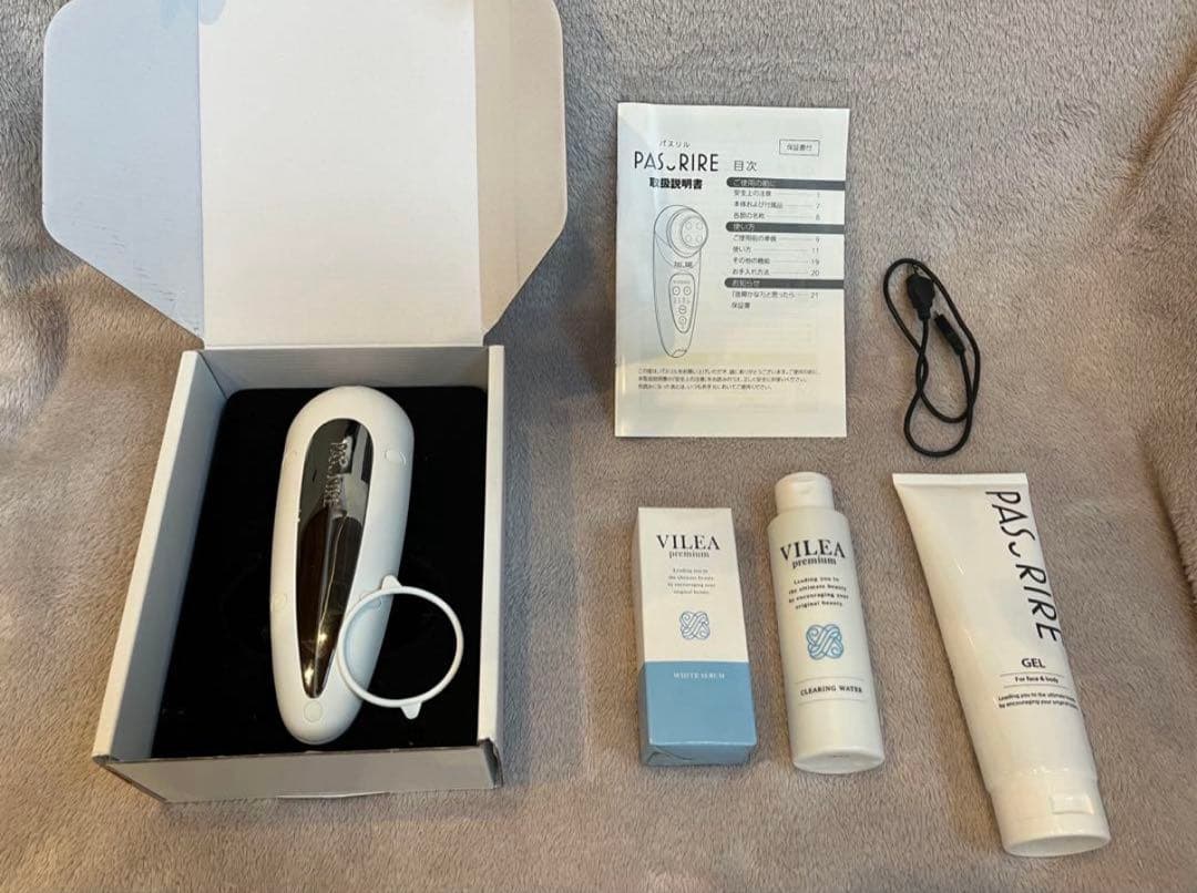 パスリル　美顔器　箱、説明書、ジェル付き about パスリル｜Partir（パルティール）公式サイト