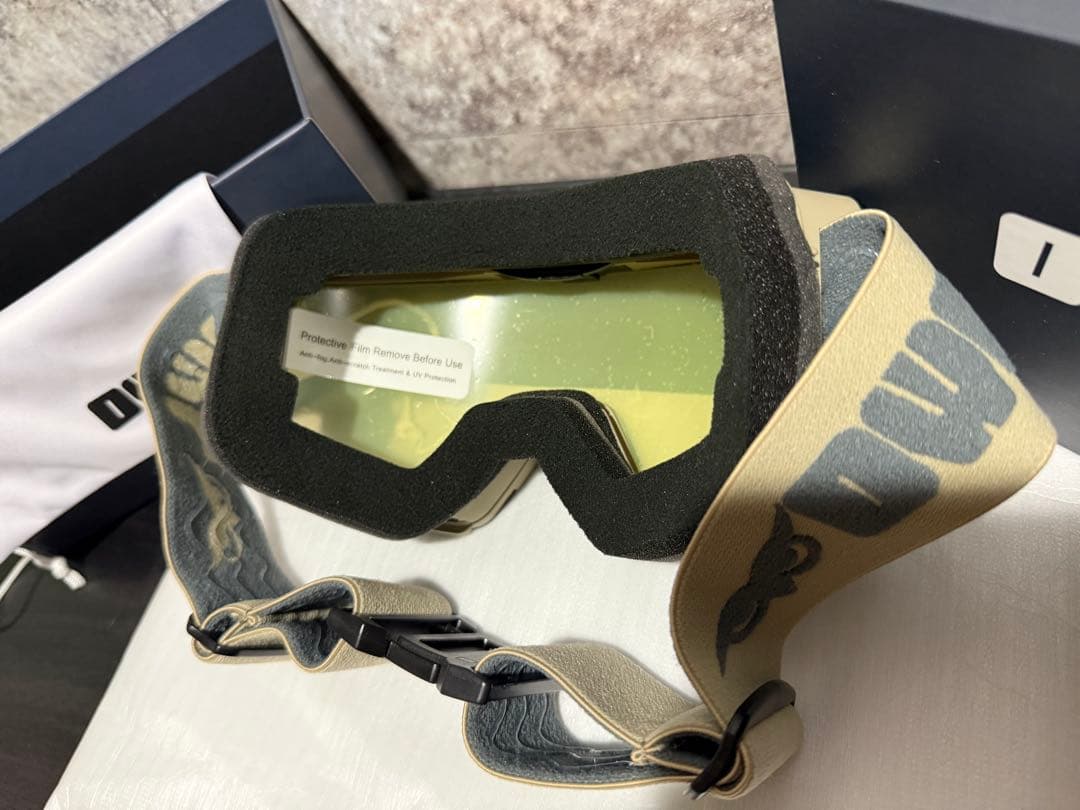 OWL OPTICAL ゴーグル ベージュ ベント跳ね上げ 未使用品 - メルカリ