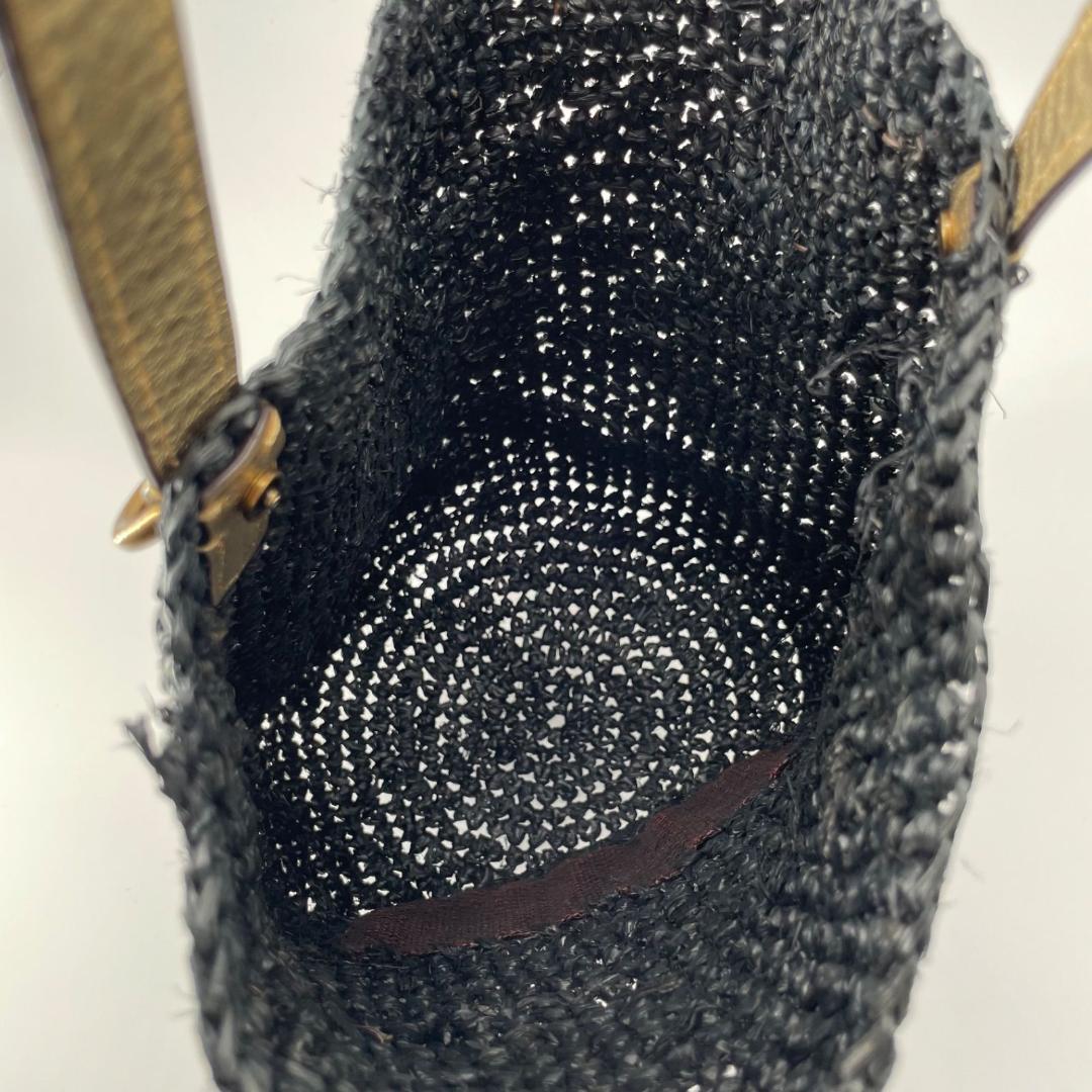 良品✨現行 ポロラルフローレン カゴバッグ ラフィアバッグ 巾着 ゴ