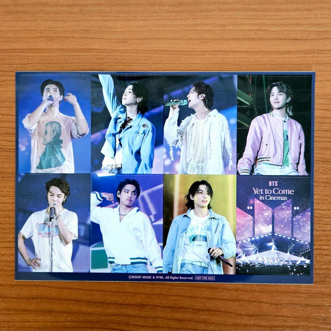 BTS Yet to Come ytc 日本限定 ステッカー ポストカード - メルカリ