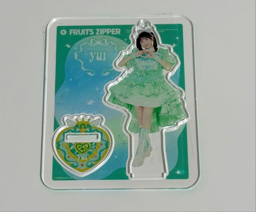 FRUITS ZIPPER 櫻井優衣 アクスタ ハート衣装 - メルカリ