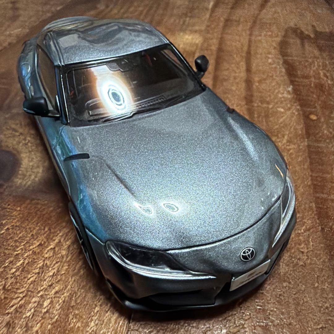 トヨタ GRスープラ 1/30 ミニカー アイスグレーメタリック - メルカリ