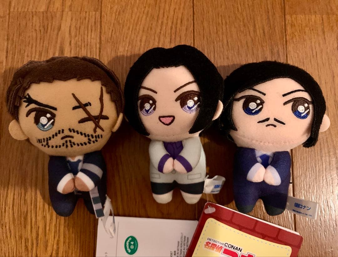 名探偵コナン ぴょことも 諸伏高明 上原由衣 大和敢助 ぬいぐるみ
