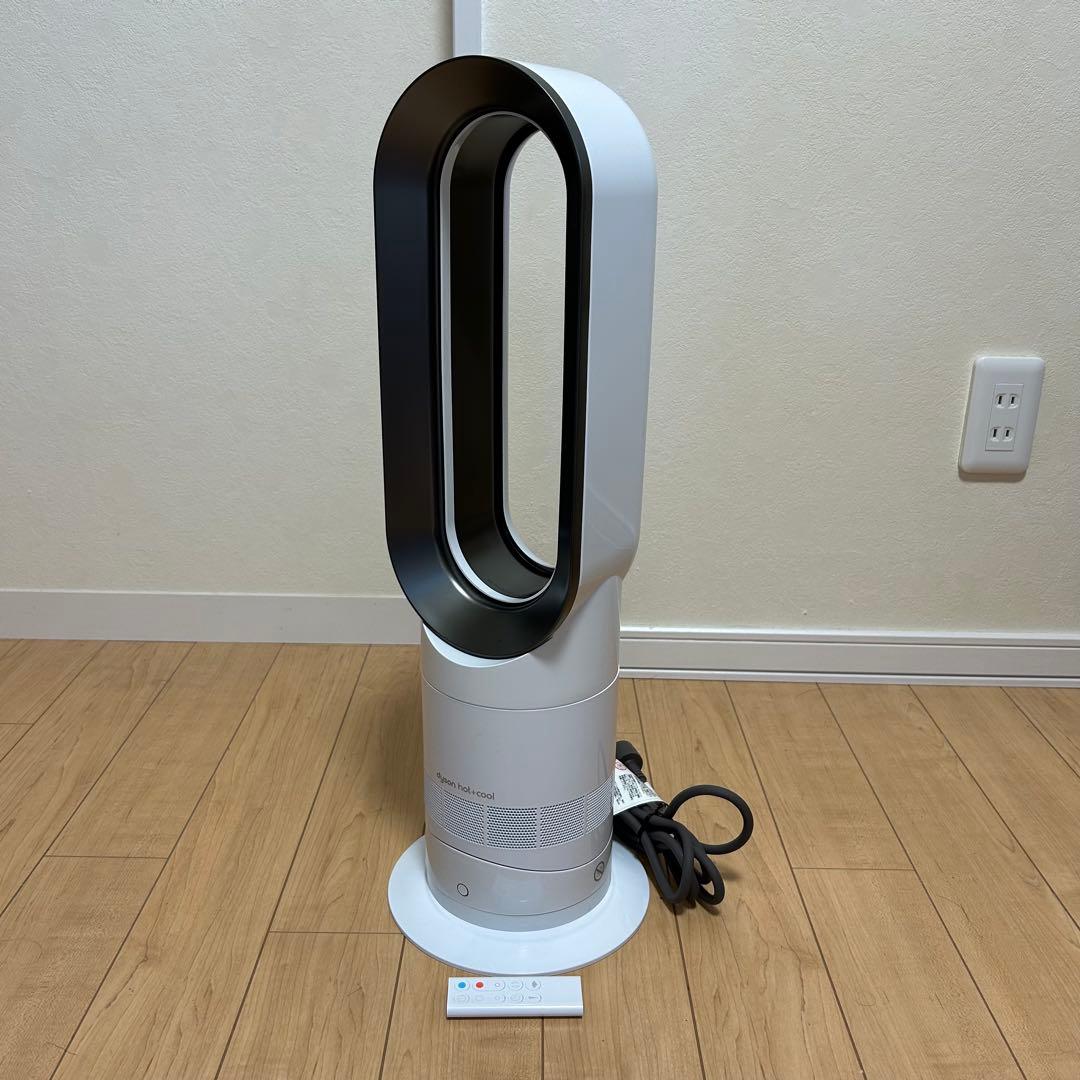 【美品】Dyson ダイソン AM09 Hot＋Cool 23年製 扇風機 ダイソン Dyson Hot + Cool AM09 WN N [ホワイト/ニッケル] レビュー