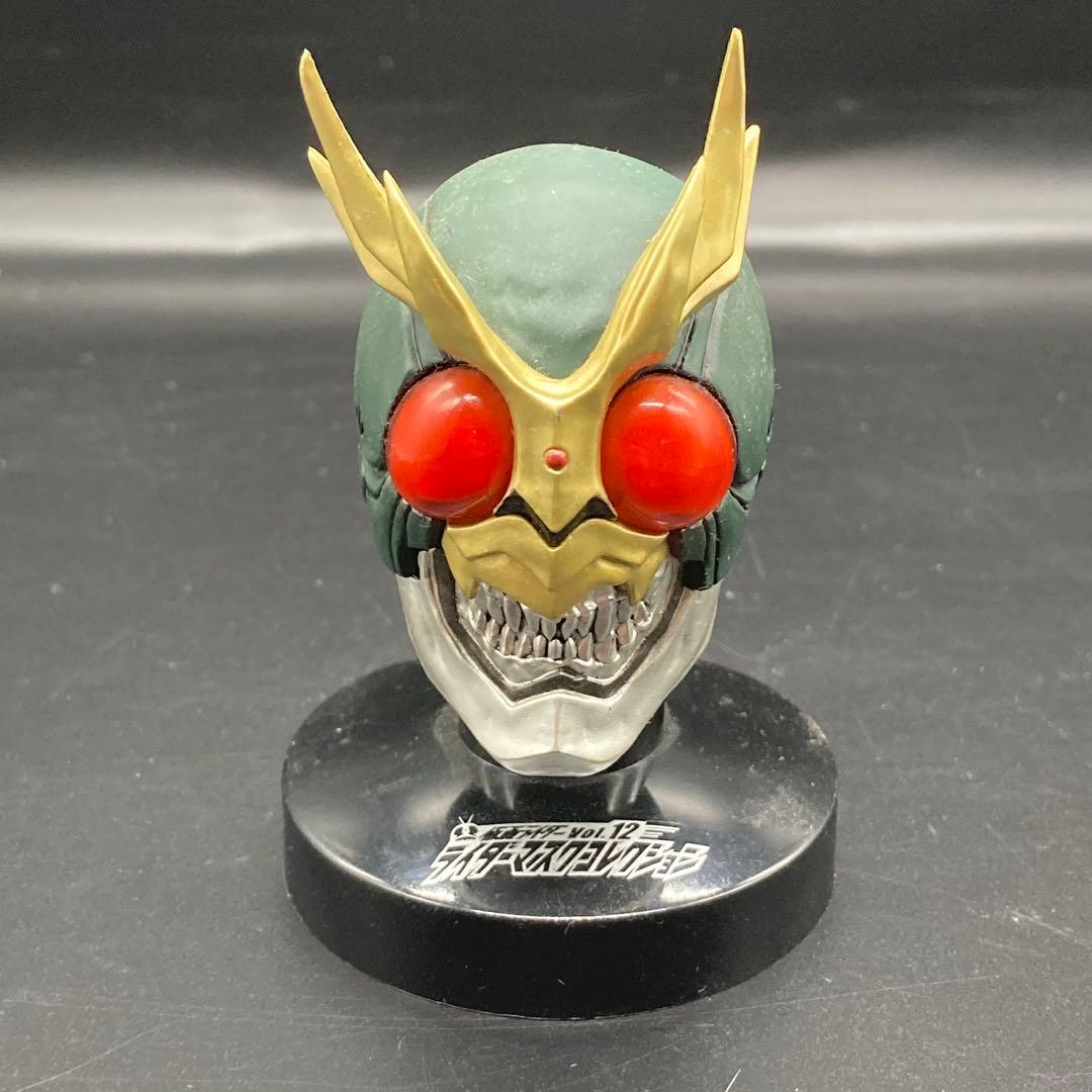 マスコレ アナザーアギト 口開ver 台座付 仮面ライダーアギト 食玩