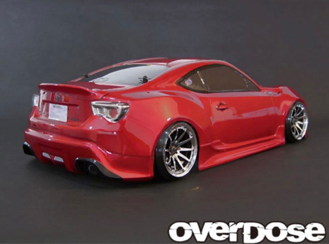 オーバードーズ トヨタ86 1/10 ラジコンボディー ドリフト rc yd-2