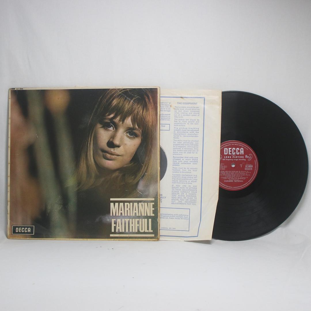 英LP Marianne Faithfull UK盤 Mono 初回プレス 英LP Marianne Faithfull Marianne Faithfull UK盤 英国盤 Mono 初回