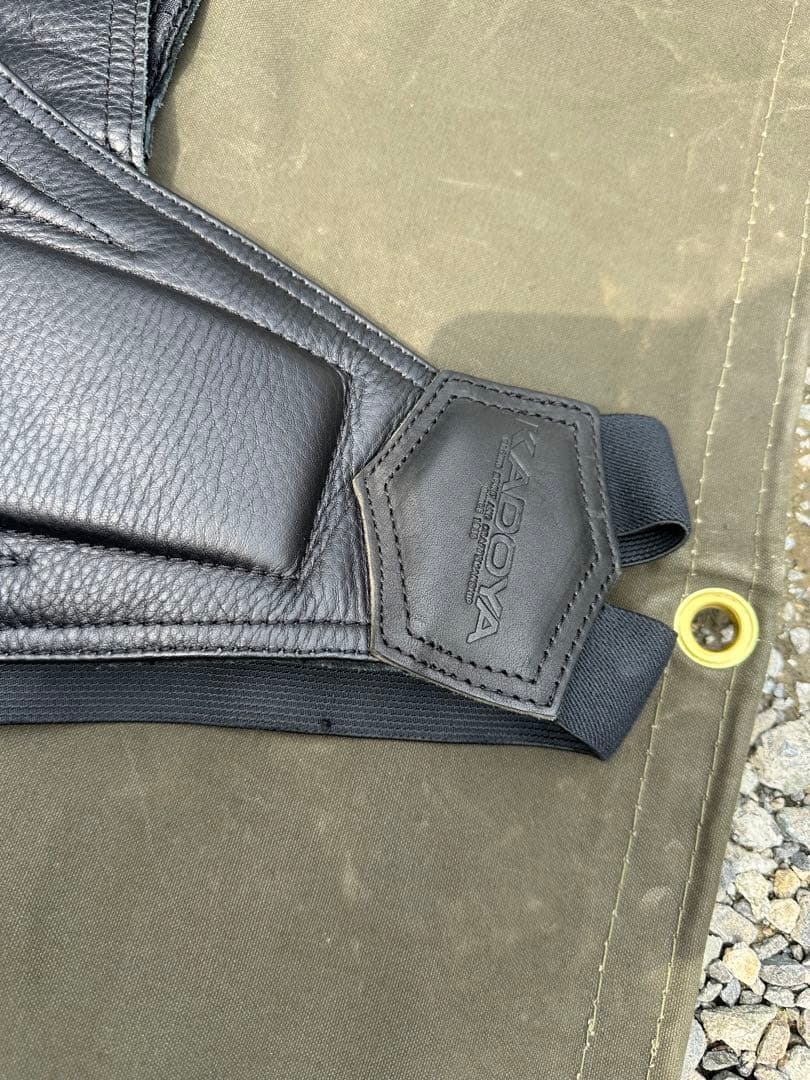 カドヤ KADOYA ディフュージョンパンツ Mサイズ 本革 新品試着のみ