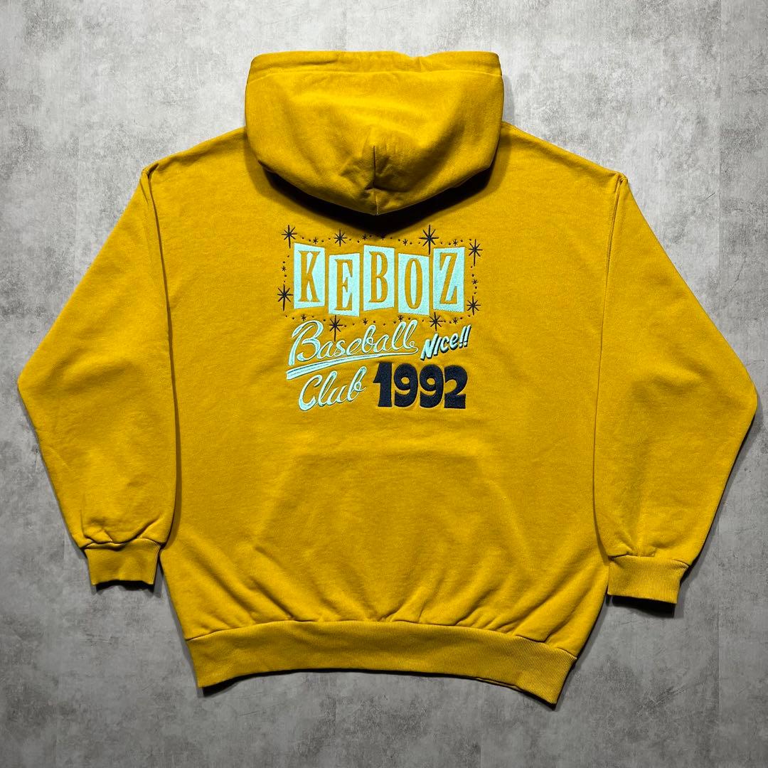 希少モデル】ケボズ パーカー 両面刺繍ロゴ ベースボール 人気カラー