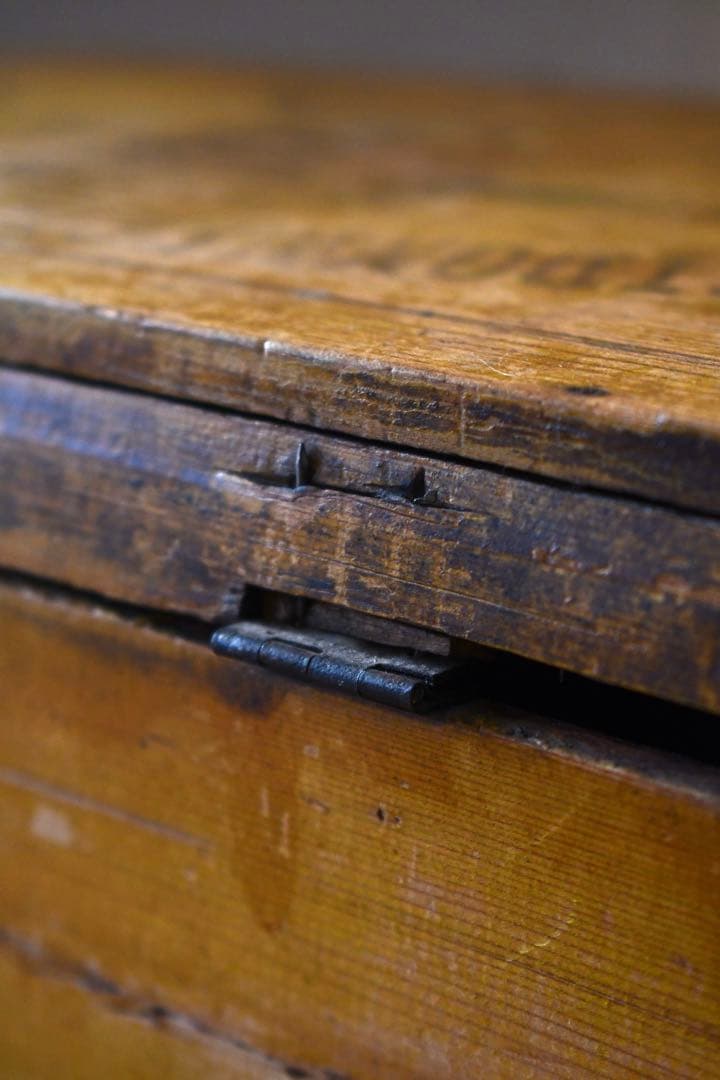 フランス アンティーク 木箱 vintage ブロカント 1880年 襤褸