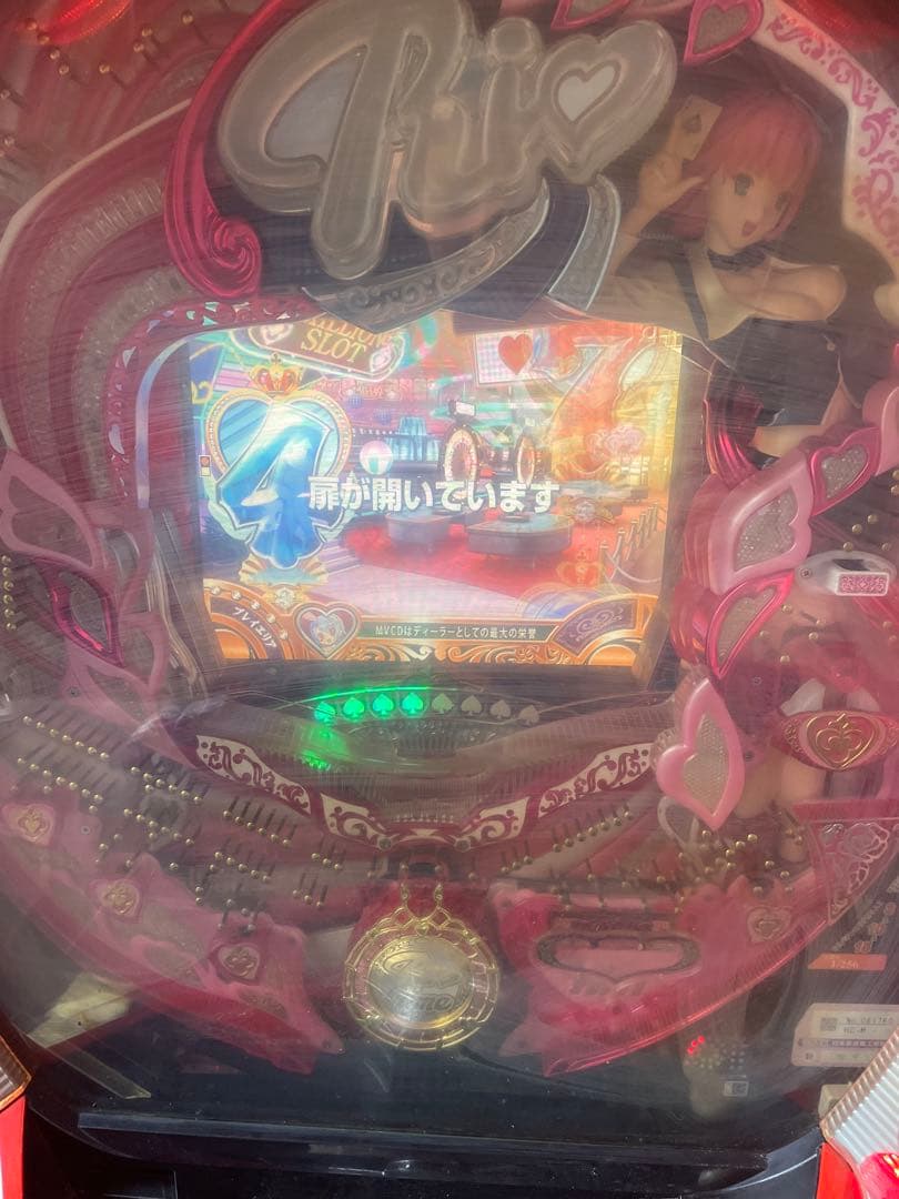 CRパチンコリオM5AZ Rio 実機データカウンター、鍵付き ブラックジャック