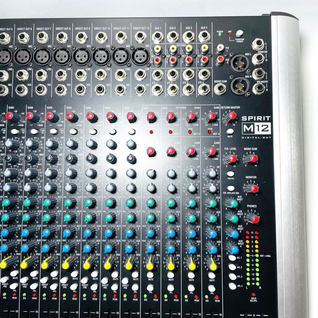 美品】SOUND CRAFT Spirit M12 ミキサー - メルカリ