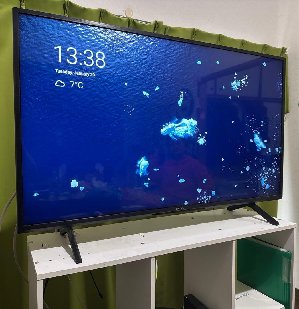 SONYブラビア43型　24年製美品！！ Amazon | ソニー 43V型 液晶 テレビ ブラビア 4K Android TV機能搭載