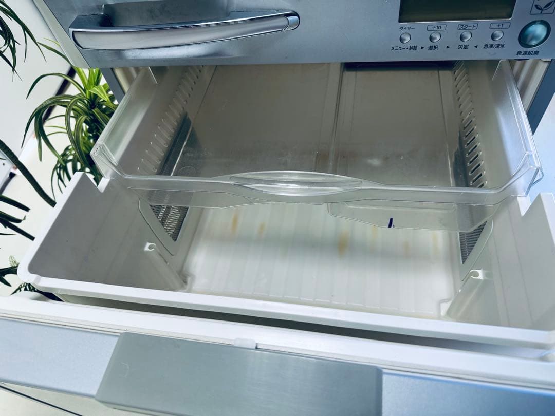 シルバー 4ドアNATIONALノンフロン冷蔵庫 NR-E402U-SH