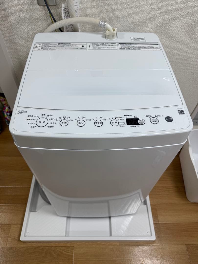 Haier 全自動洗濯機 BW-45A 4.5kg