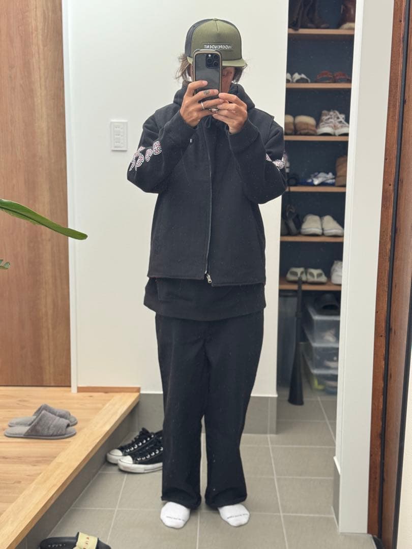 スケーターファッション　古着セット売り　ベンデイビス　independent 8/21 new arrival! 90s Ben Davis Half Zip s/s shirt Made in USA