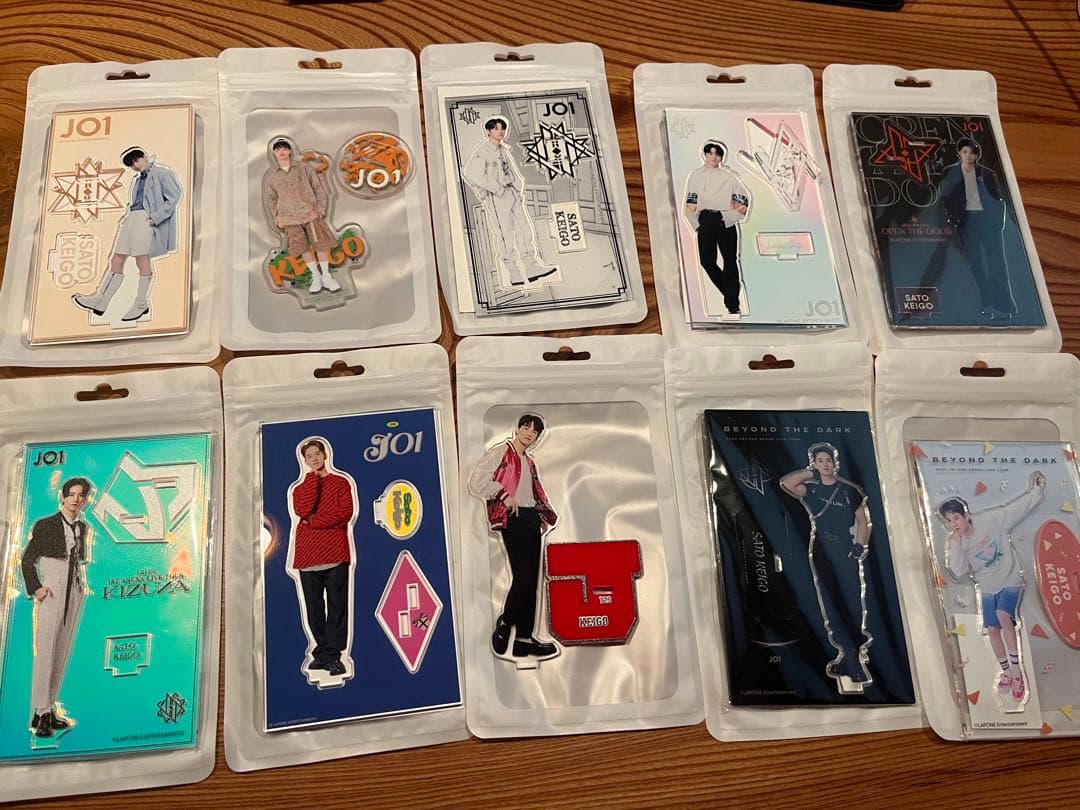 JO1 佐藤景瑚 アクリルスタンド 10個セット - メルカリ