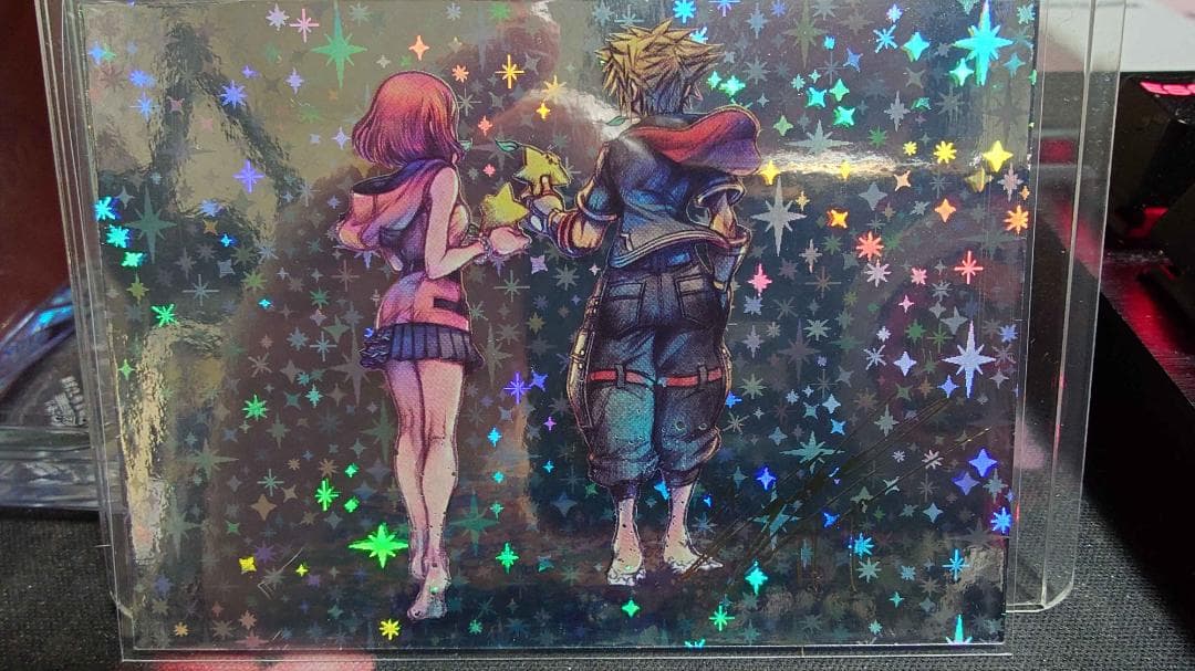 キングダムハーツアートミュージアム スペシャルカード シークレット ソラ、カイリ キングダム ハーツ / アートミュージアム BOX | スクウェア