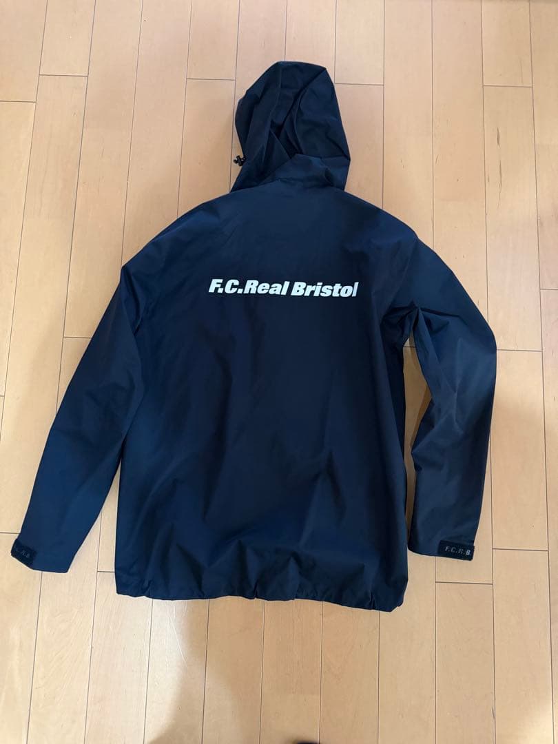 F.C.Real Bristol ブラックナイロンジャケット L