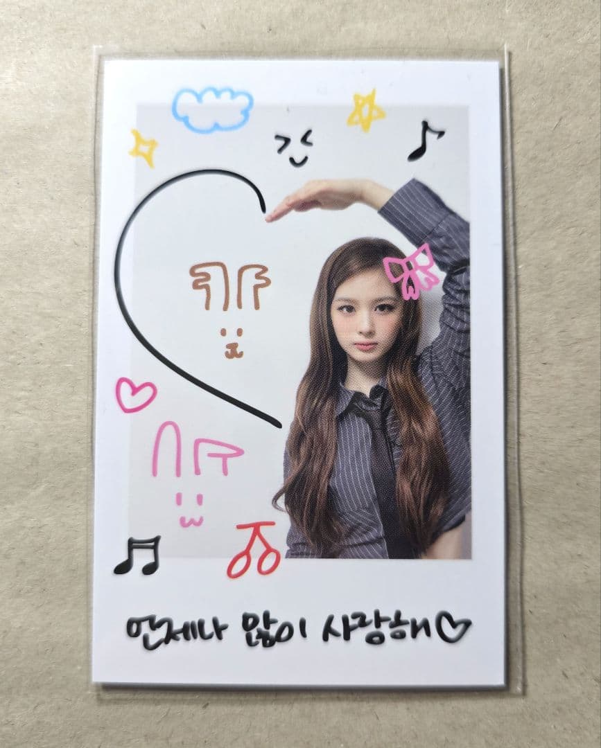 NMIXX ソリュン ポラロイド風トレカ - メルカリ