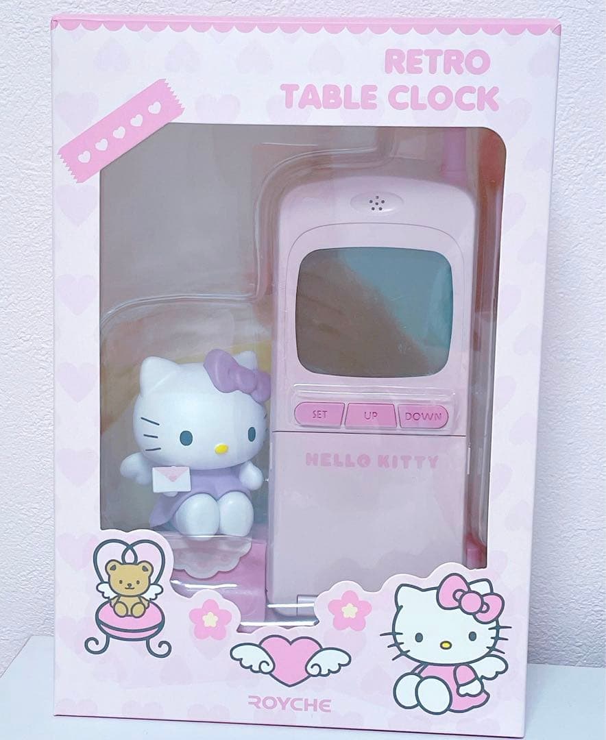 韓国限定 ハローキティ レトロ時計 ガラケー - メルカリ