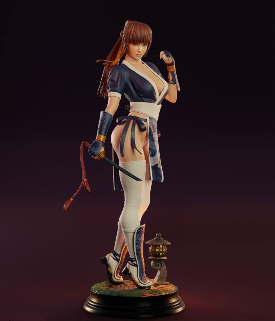 1/4　未塗装 未組立　フィギュア　ガレージキット　美少女くノ一