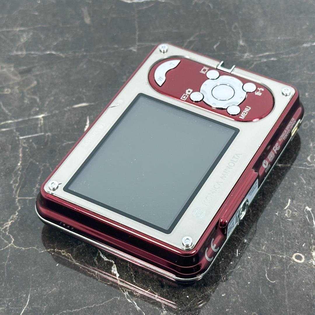 KONICA MINOLTA DiMAGE X1 ワインレッド