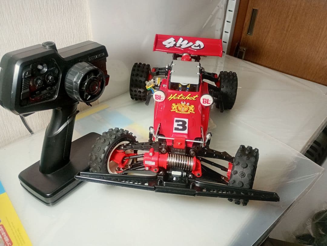 M*T様 Tamiya Hotshot 4WD 　動作確認済 Amazon.com: Tamiya 1/10 RE Release Hot Shot Kit : Toys & Games