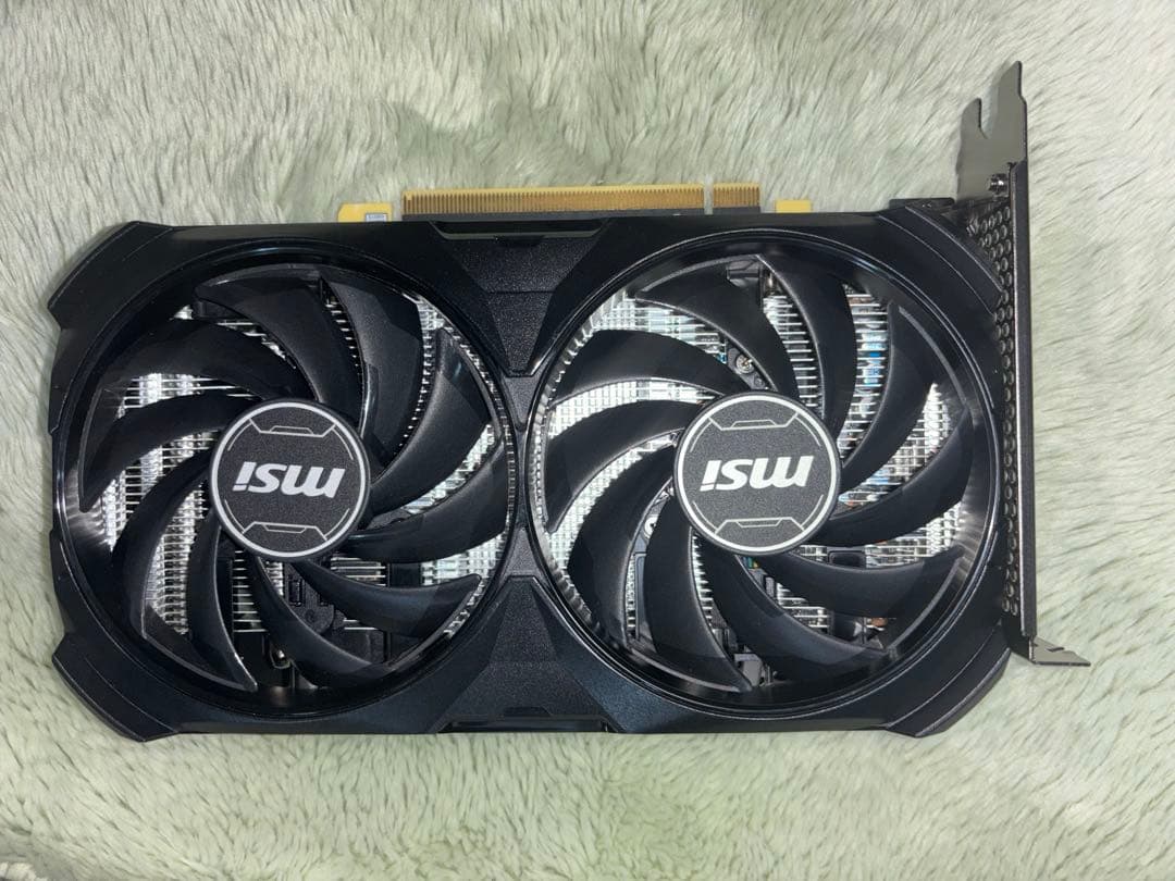 グラフィックボード・グラボ・ビデオカード GeForce RTX 4060ti VENTUS 2X BLACK 16gb GeForce RTX 4060 Ti VENTUS 2X BLACK 16G OC | MSI グラフィック