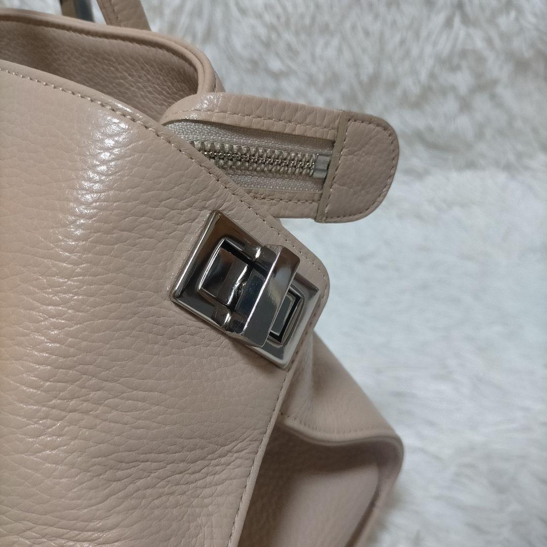 極美品✨ 傳濱野 ハマノ ハンドバッグ 2way レティア 保存袋付き