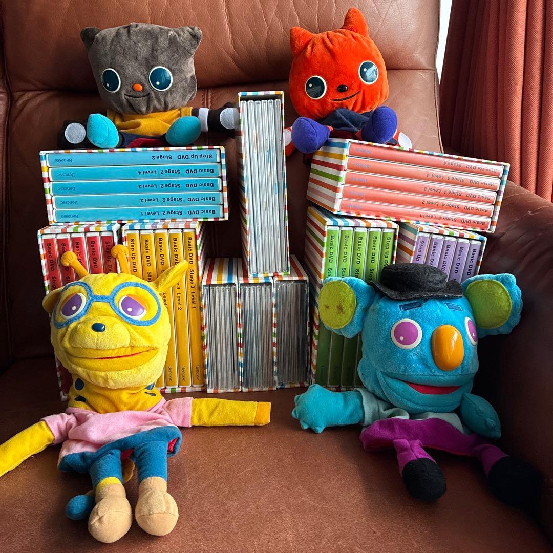 幼児英語教材ワールドワイドキッズ　DVD・CD ・CD-ROM パペット付き ワールドワイドキッズ 最新版リニューアル版・フォニックス,新旧の違い