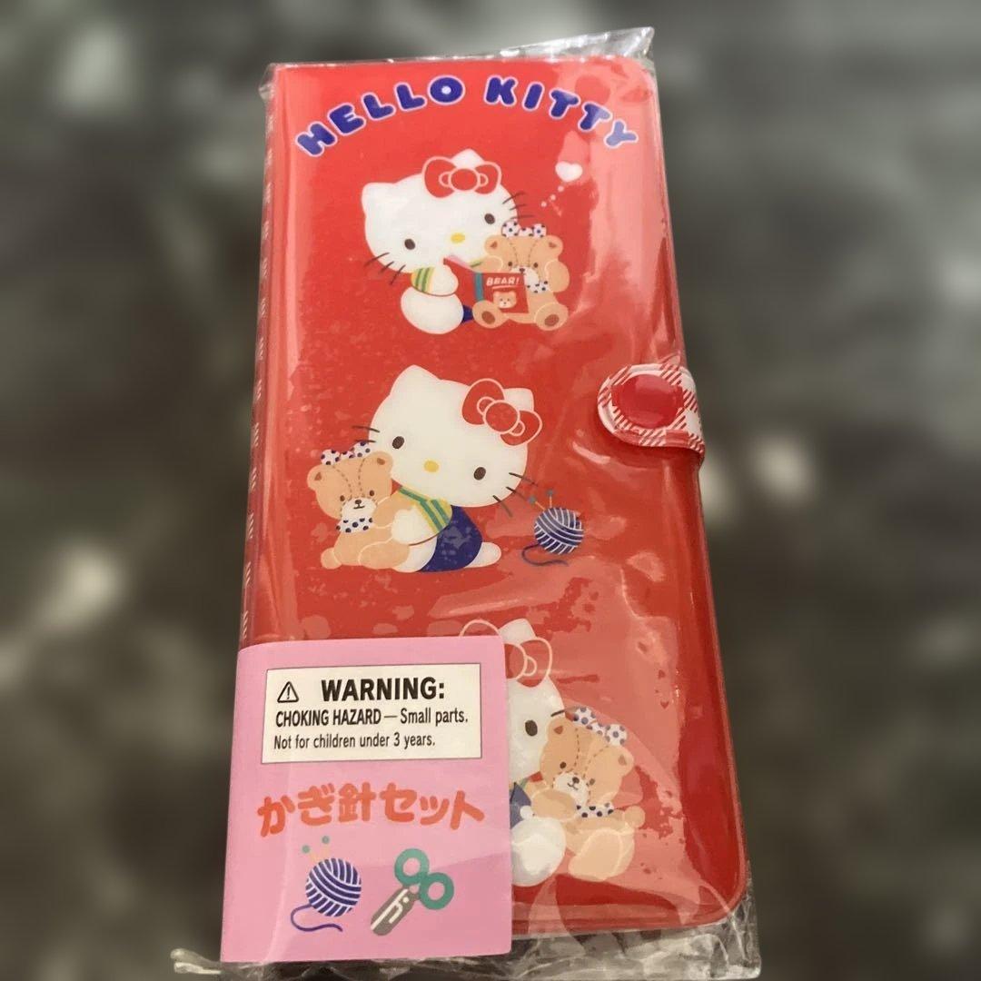 HELLO KITTY サンリオ手芸部 かぎ針セット 赤 - メルカリ