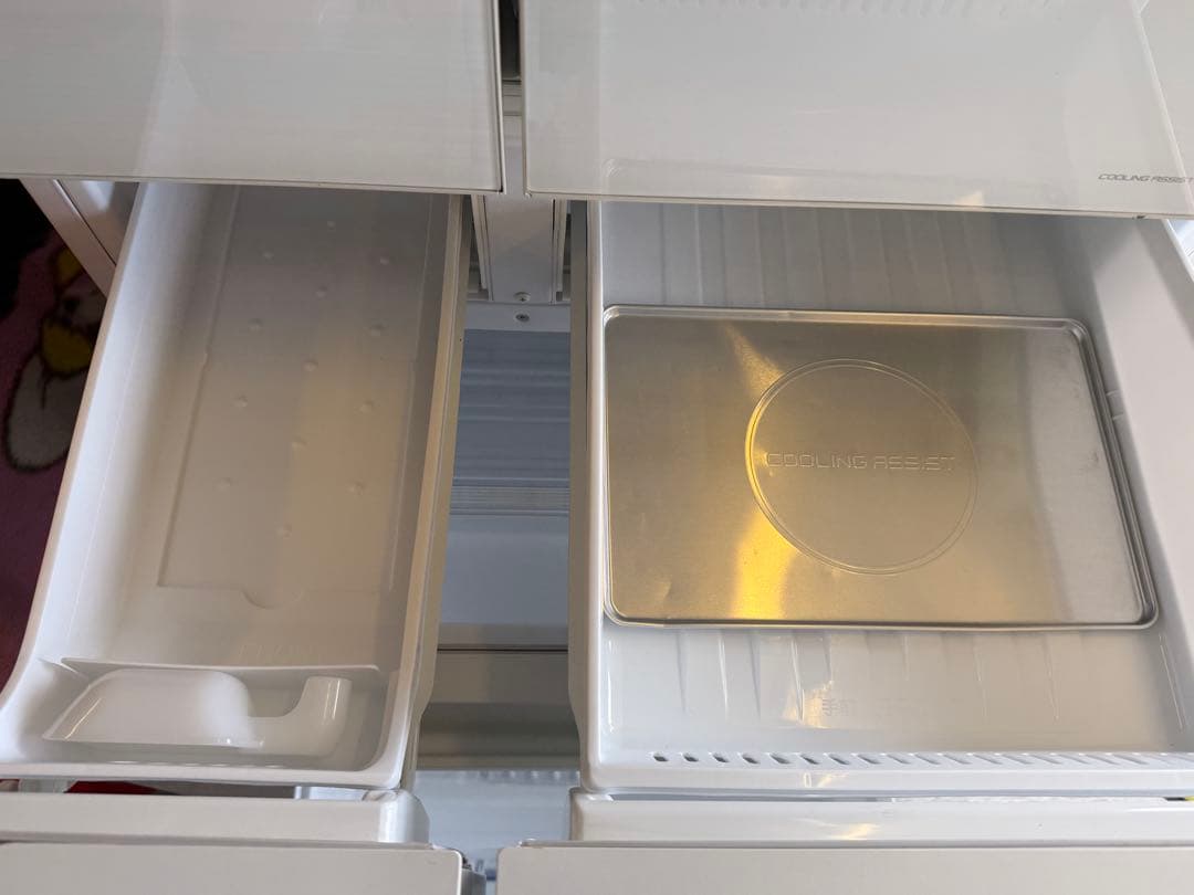 宮城発）Panasonic NR-F506HPX-W形 6ドア冷凍・冷蔵庫 - メルカリ