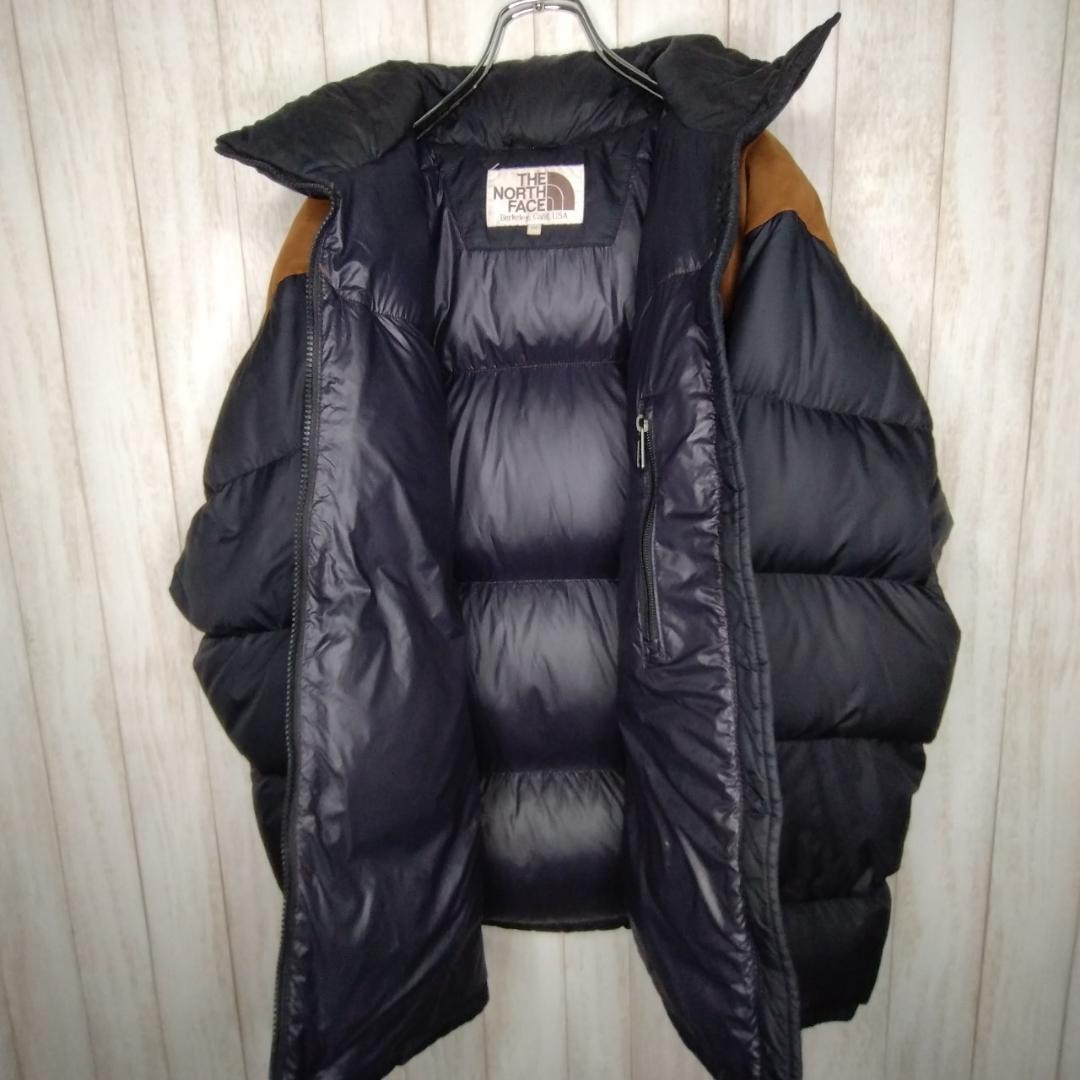 《激レア》ノースフェイス☆ヌプシダウンジャケットL刺繍ブラックD51168